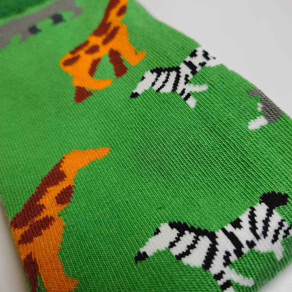 Wildlife Fund - Giraf, Zebra, Neushoorn sokken