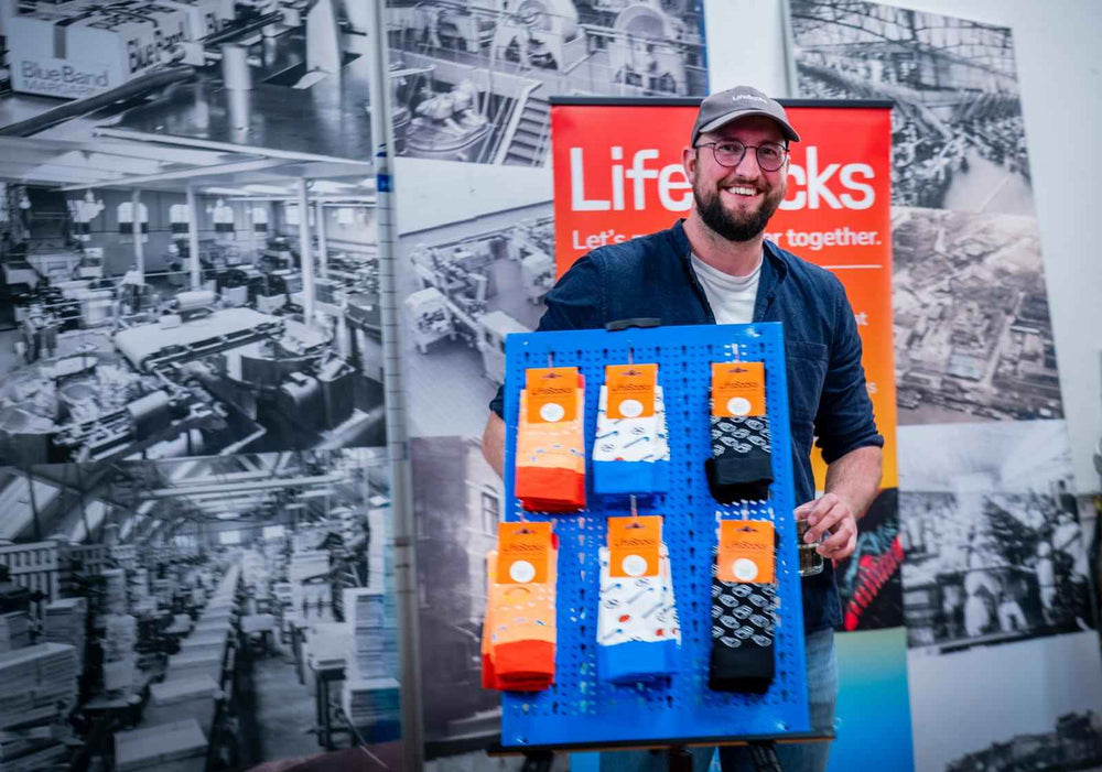 Bart Koomen, oprichter van LifeSocks