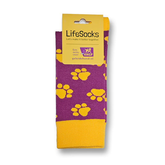 KNGF Geleidehonden - Hondenpootjes sokken
