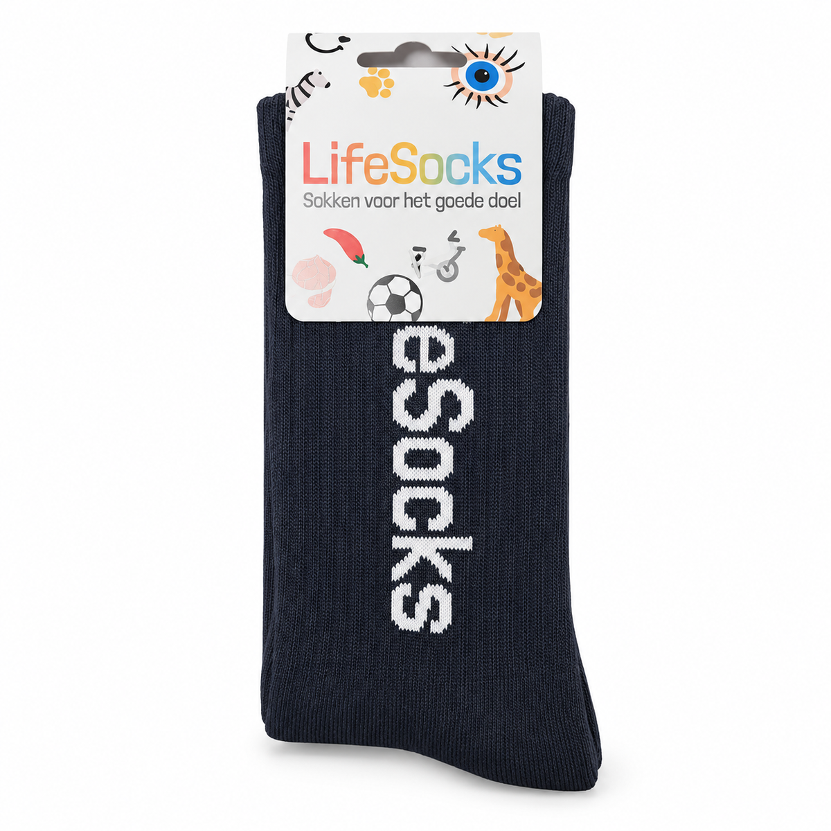 Onderdeel van de bundel: LifeSocks Bold Sportsok - Support Them All