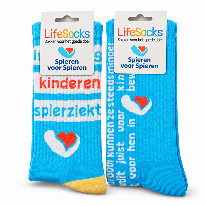 Spieren voor Spieren sportduo – Supporter + Helden (2 paar)